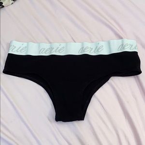 2/$10 Aerie Black Cheeky Underwear